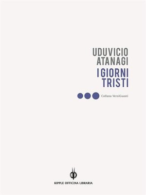 cover image of I giorni tristi